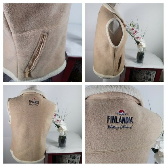 North End Filandia Vodka Sherpa Novelty Vest Med EZEM System All Climate Wear - Picture 12 of 15